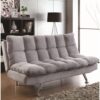 Coaster #500755 Teddy Bear Fabric Futon Sofa