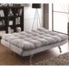 Coaster #500755 Teddy Bear Fabric Futon Sofa - Image 2
