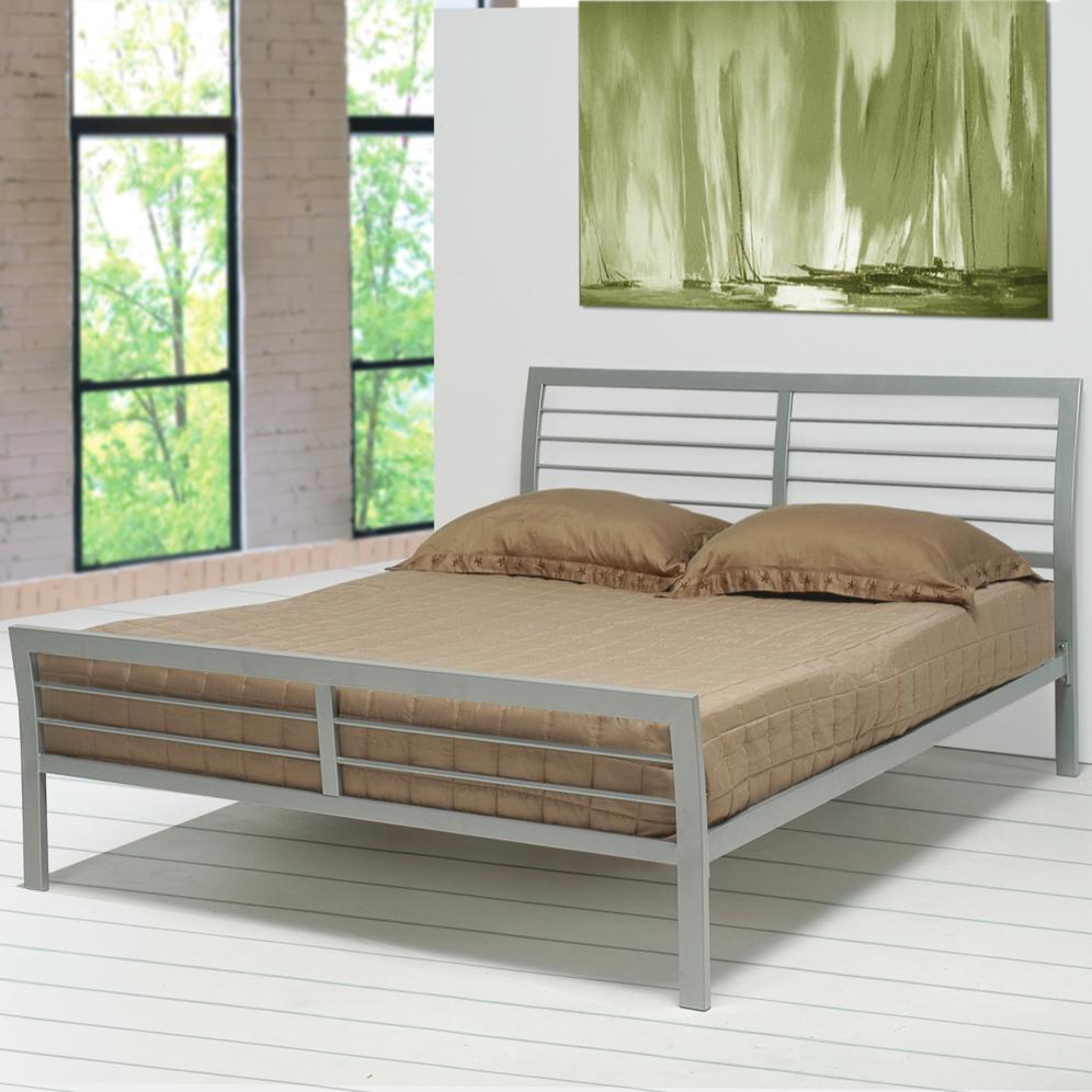 Coaster 300201q Stoney Creek Iron Platform Bed Available In Twin Full And Queen Sizes Curley S Furniture Store Des Moines Iowa