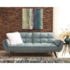 Coaster #360025 Cheyenne Turquoise Futon Sofa