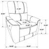 Greenfield Power Recliner #610266P - Image 5