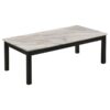 Bates #723615 3-piece Faux Marble Top Coffee Table Set White - Image 4