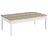Stacie#709950 3-piece Coffee Table Set Distressed Pine and White - Image 3