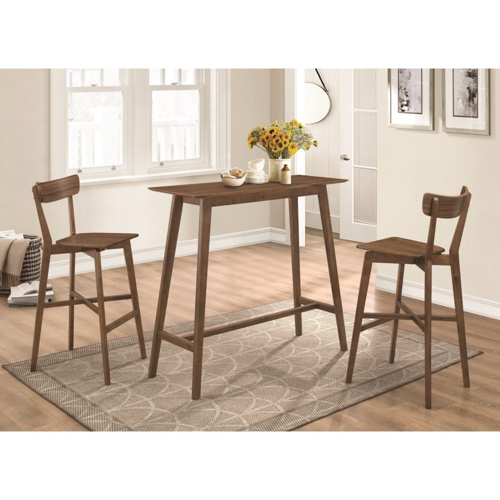 Coaster #101436 Mid Century Modern Bar Height Table and ...