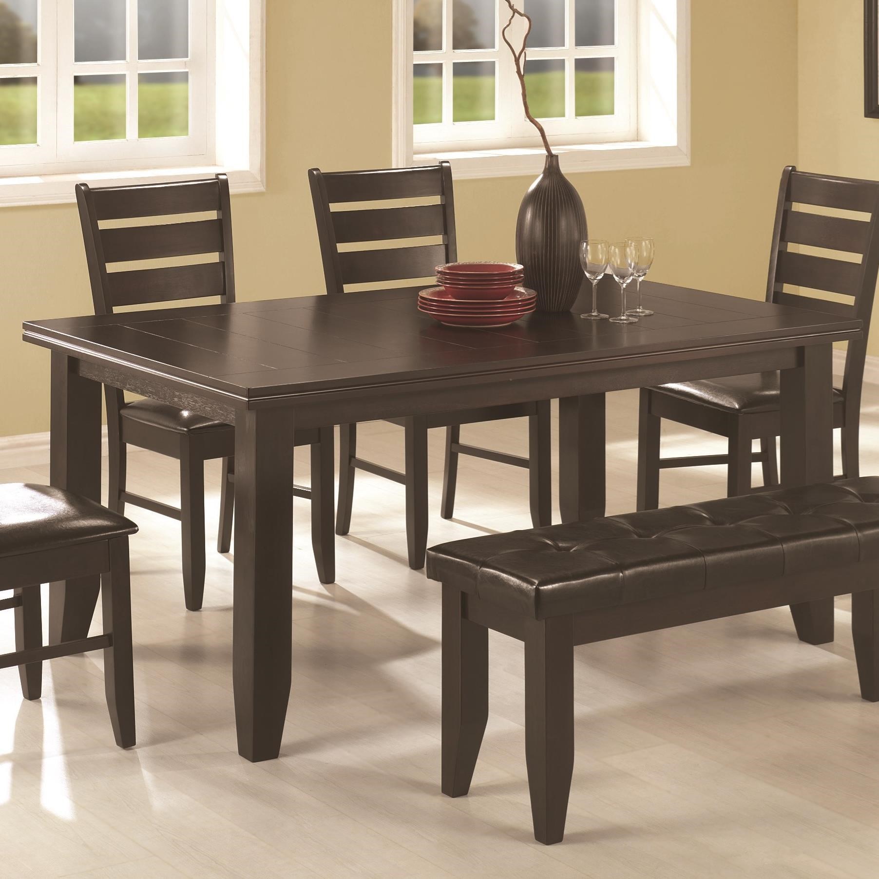 Coaster 102721 Dalila Table Chairs And Bench Curley S