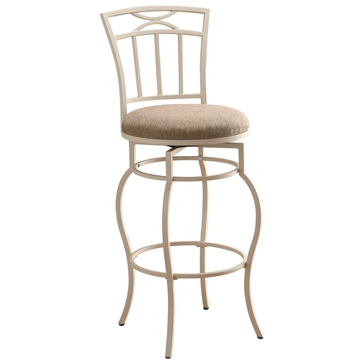 White metal 2025 counter height stools