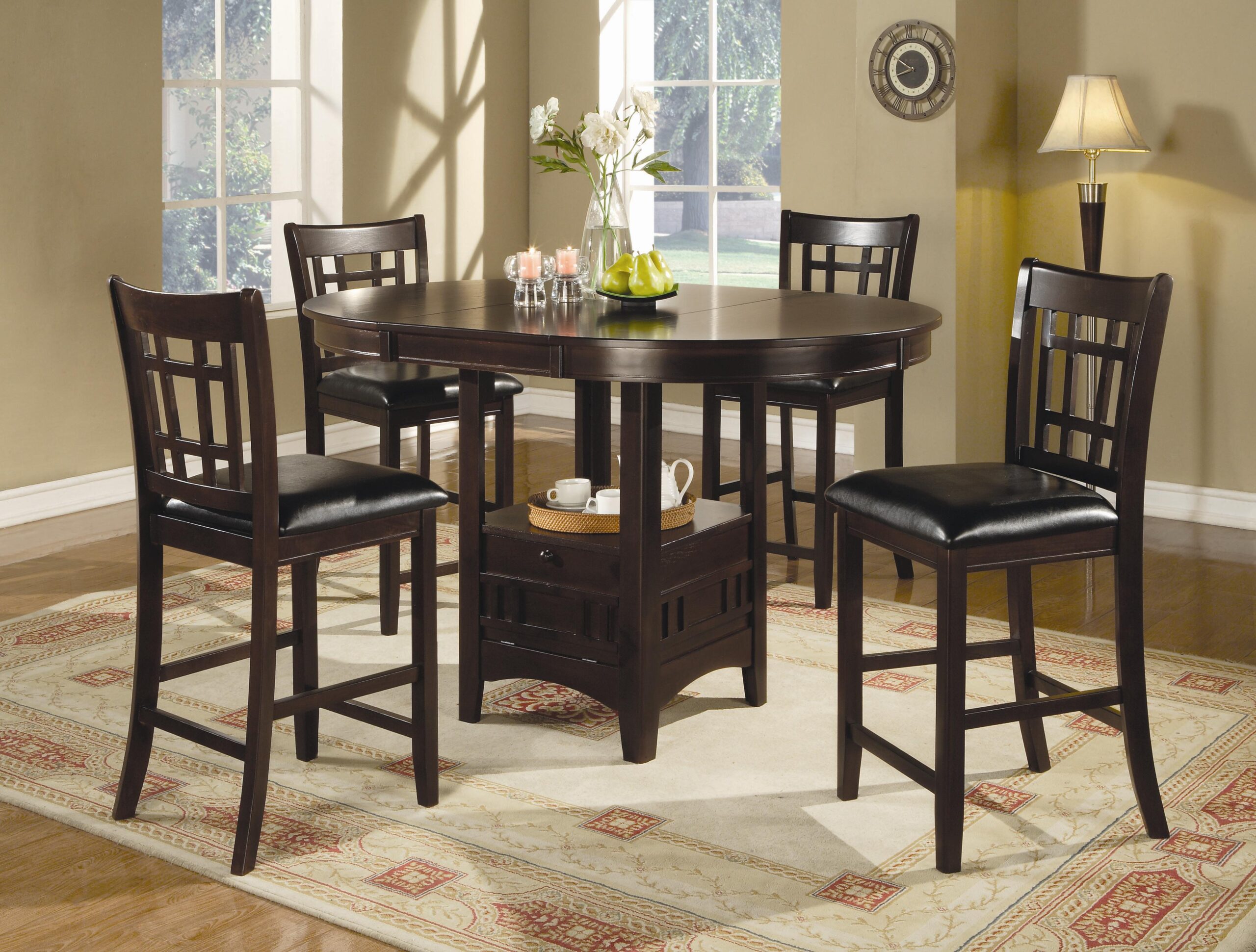 Coaster #102888 Lavon Counter Height Table and Stools