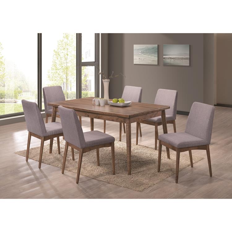 Coaster 107322 Pasuil Table And Chairs Curley S Furniture Store