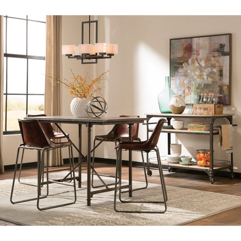 Coaster 10646 Antonelli Counter Height Table And Stools