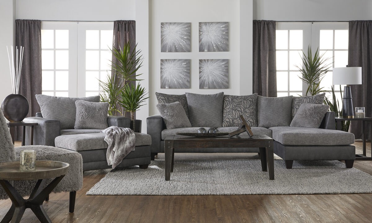 Hughes 15325 Buxton Graphite Curley's Furniture Store Des Moines