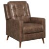 Davidson Tufted Push Back Recliner #609566