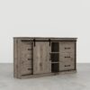 Perdue #60627 TV Media Console Weathered Gray Ash - Image 2