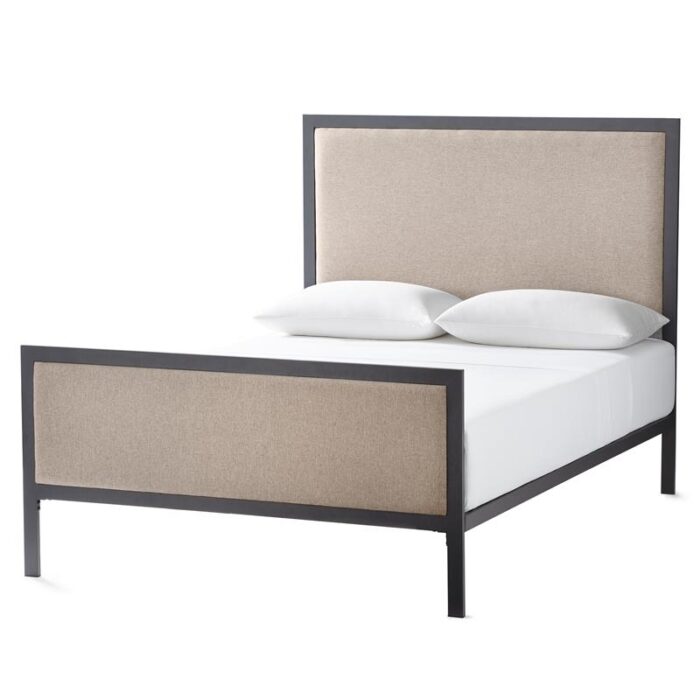Clarke platform bed complete with 11” latex hybrid mattress! -2