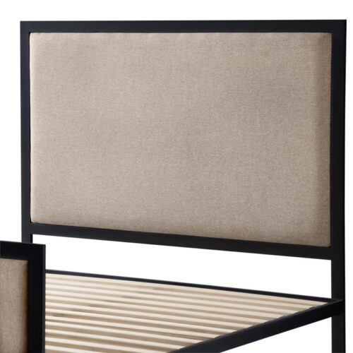 Clarke platform bed complete with 11” latex hybrid mattress! -3