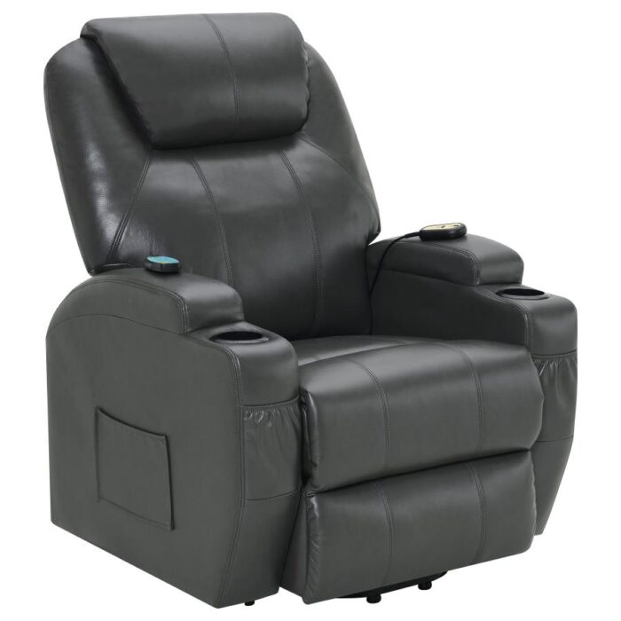 #600498P Sanger Power Lift Massage Recliner