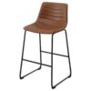 Zuni Upholstered Counter Height Chair Saddle (Set of 2) - Image 2