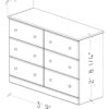 Perdue 7 Drawer Chest - Image 5