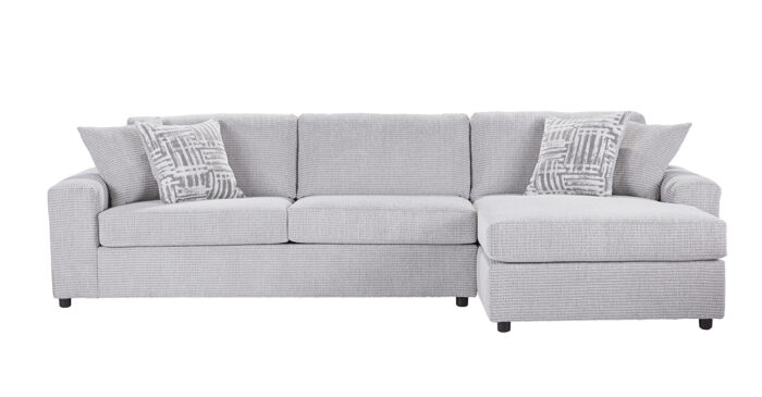 Hughes #14600 Sectional (Bon Bon Oyster)