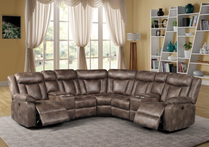 3pc. Manual Motion Sectional #U158