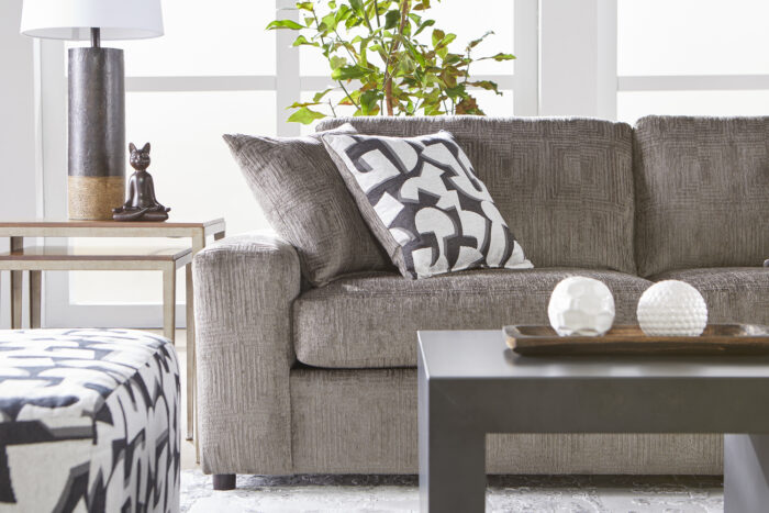 Hughes #14600 Sectional (Jackson Mushroom) - Image 2